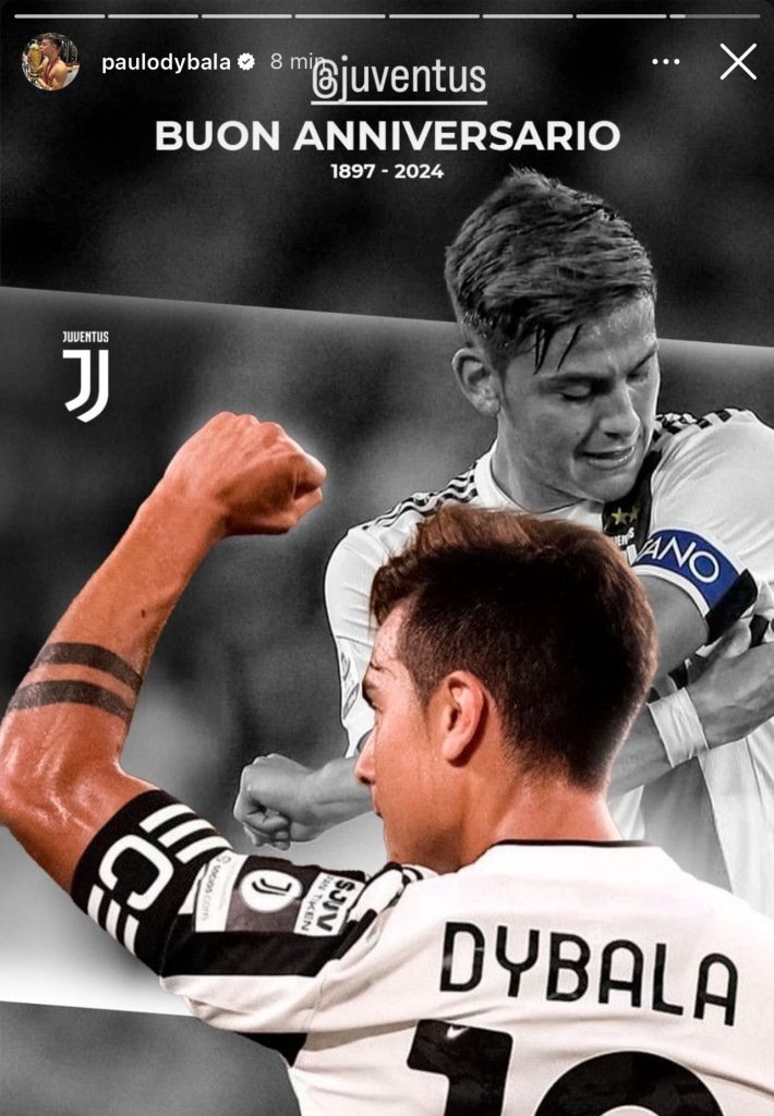 Dybala non dimentica la Juventus: «Buon anniversario». Il messaggio dell'ex bianconero - FOTO 37 dybala