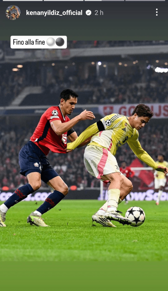Yildiz trascinatore Juve: parole da leader dopo l'1-1 di Lille. Lo ha scritto - FOTO 37 image 9