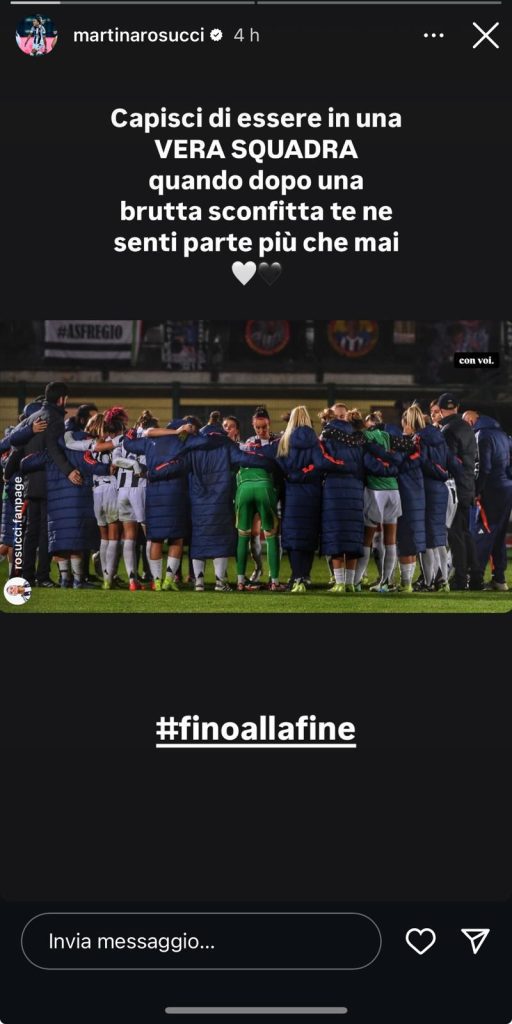 Rosucci fa gruppo dopo la sconfitta della Juventus Women contro l'Arsenal: il messaggio è da brividi - FOTO 37 rosucci