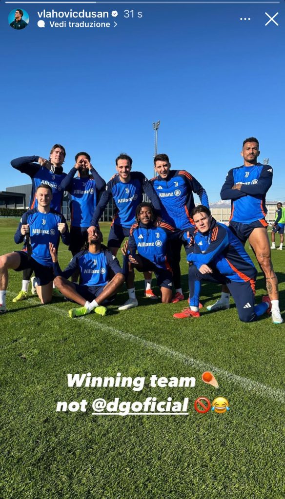 Allenamento Juventus, svelato il winning team di oggi: tre sorprese e un intruso - FOTO 37 Allenamento Juve 5