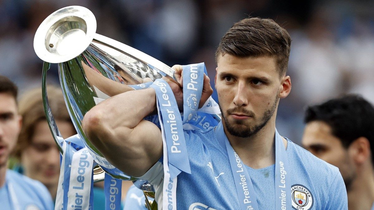 Conferenza stampa Ruben Dias pre Juve Manchester City: «Vlahovic e Haaland? Non faccio confronti. Conceicao è stata una sorpresa per voi, non per me» 36 Ruben Dias