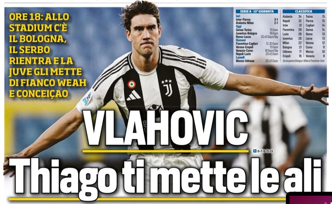 Rassegna stampa Juve: prime pagine quotidiani - 7 dicembre 36 Screenshot 20241207 040124 Chrome