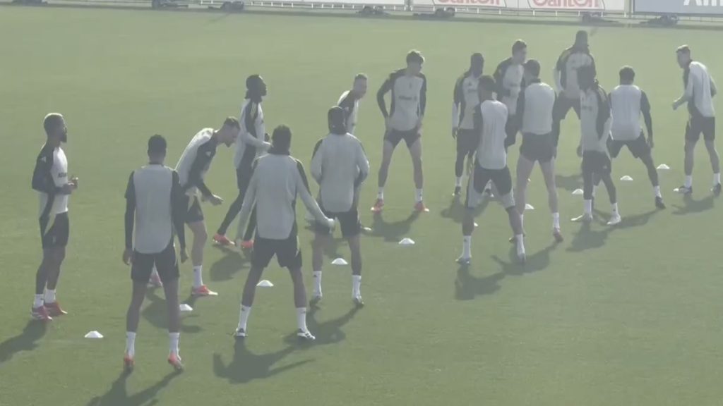 Allenamento Juve