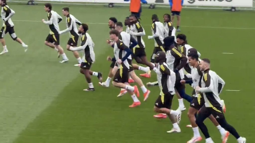Allenamento Juve