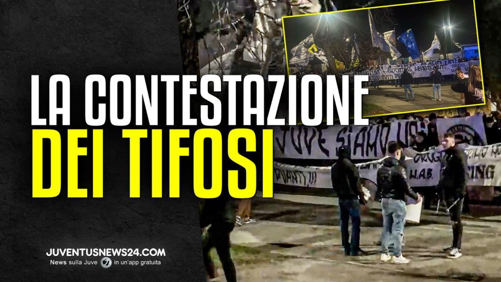contestazione tifosi juve