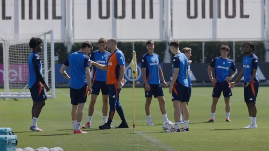 allenamento juve