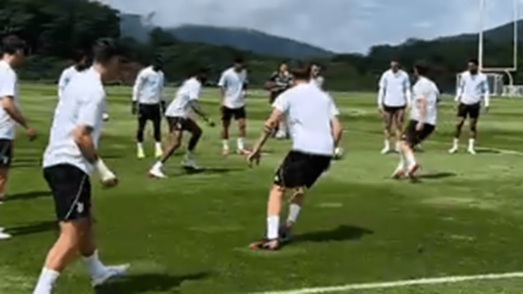 allenamento juventus