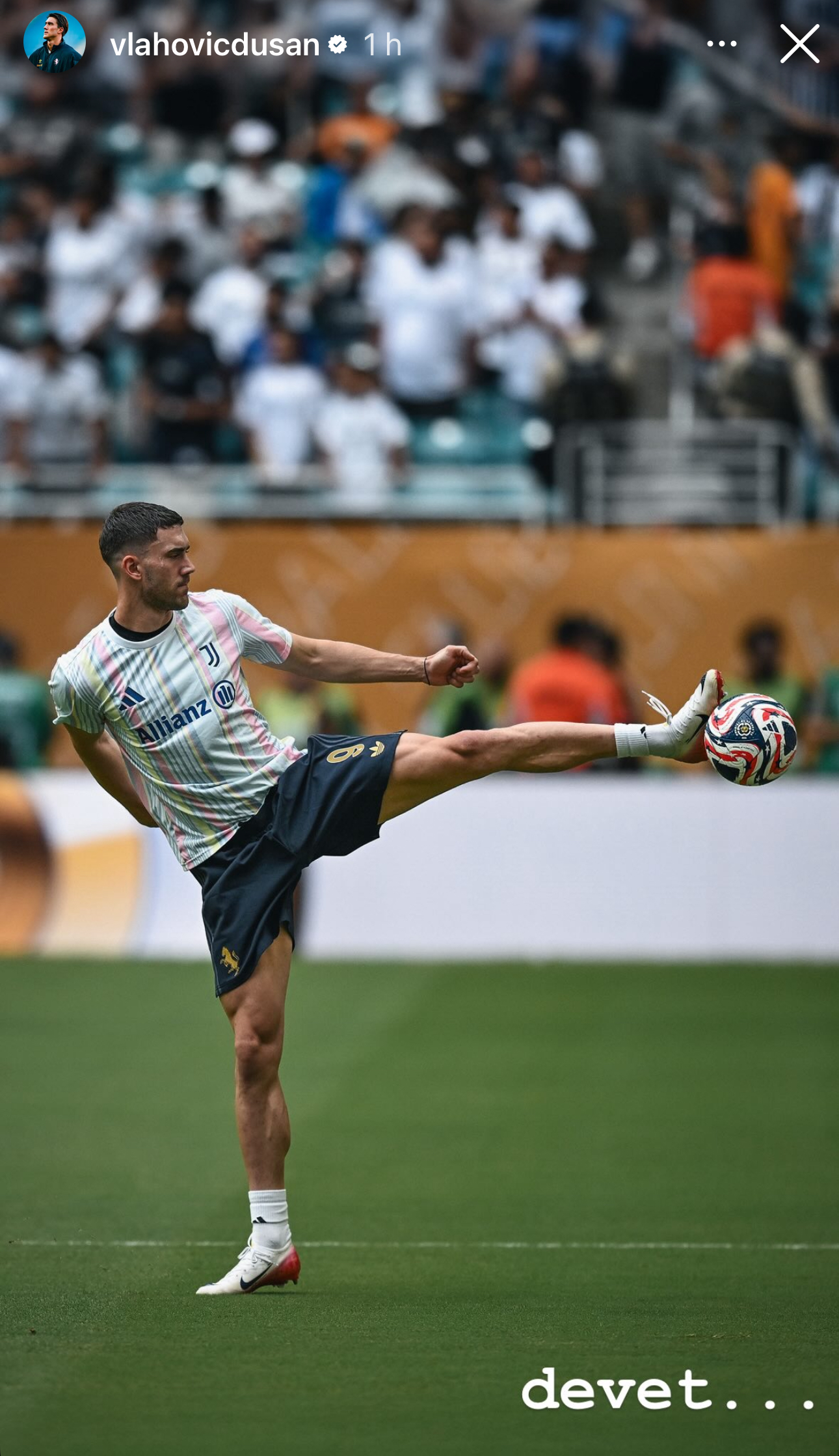 Vlahovic Milan: il serbo è sempre nei radar di Allegri, per la Juve la sua cessione è prioritaria per sbloccare il mercato. Il punto 36 Vlahovic 1