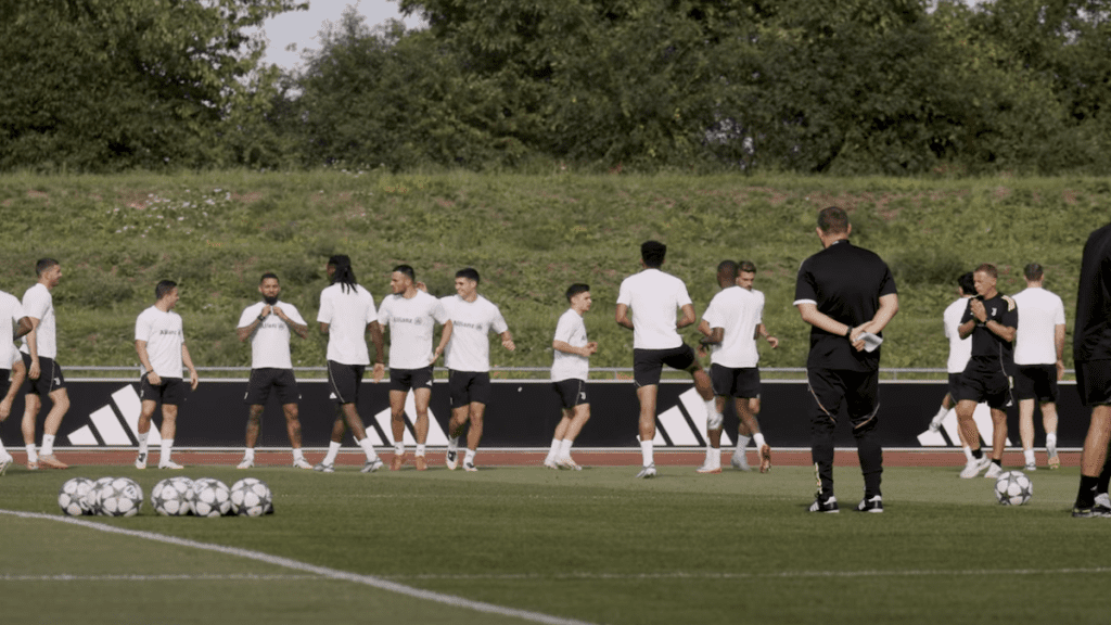 allenamento juve