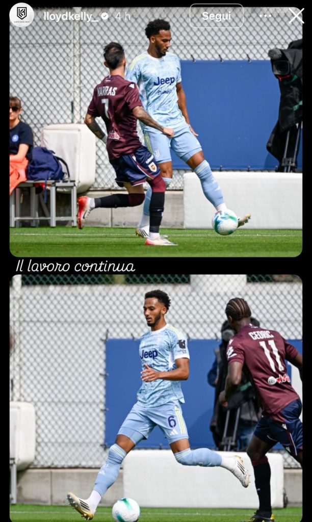 Kelly ha le idee chiare dopo Juve Reggiana: «Il lavoro continua». Fiducia da parte del difensore in vista della prossima stagione - FOTO 37 kelly