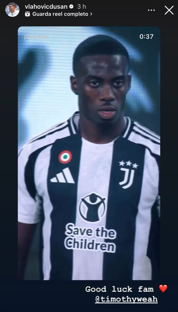 Weah Marsiglia: pioggia di messaggi per l'americano, alcuni suoi ex compagni alla Juventus commentano così il trasferimento in Ligue 1 - FOTO 37 vlahovic