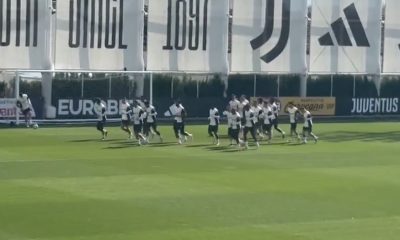 Allenamento Juve