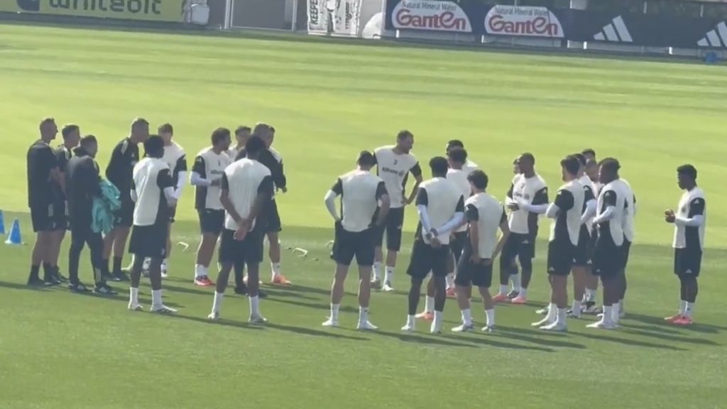 Allenamento Juve