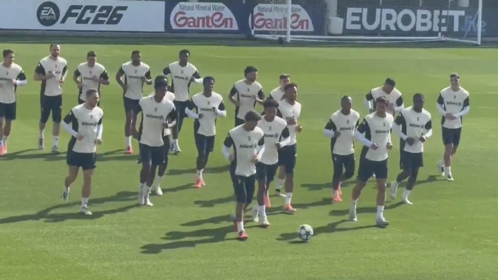 Allenamento Juve