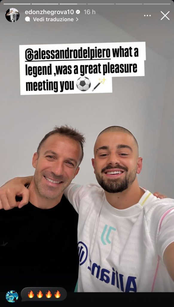 Zhegrova ringrazia del Piero per la foto scattata ieri: «Che leggenda, è stato un grande piacere incontrarti». Il messaggio social scatena i tifosi della Juve! 37 WhatsApp Image 2025 09 02 at 15.14.49