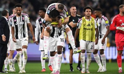 esultanza juventus thuram
