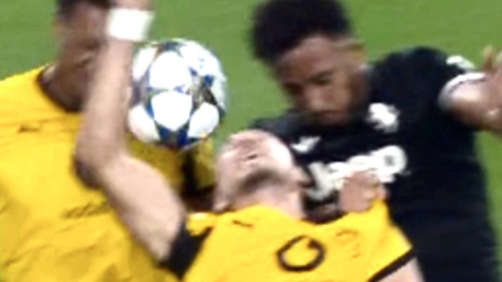 Moviola Juve Borussia Dortmund: gli episodi dubbi del match 37 mani anton