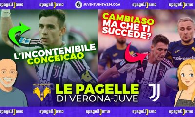 pagelle verona juve