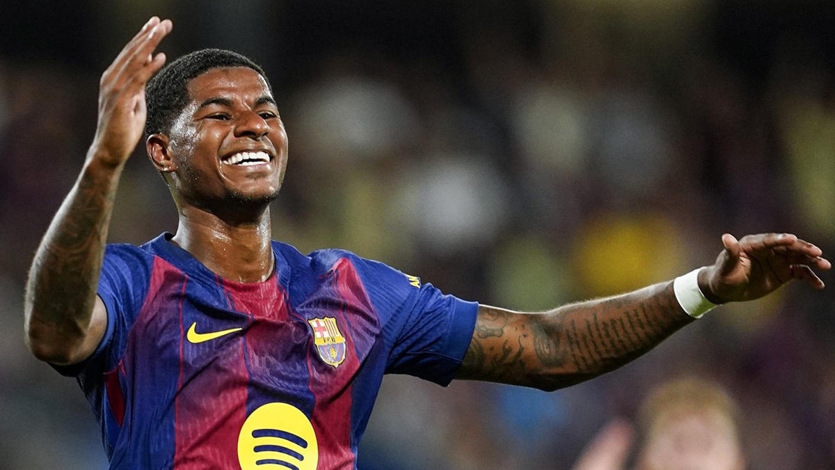 Rashford incanta tutti in Newcastle Barcellona: una doppietta dell'inglese trascina i blaugrana al St James' Park, com'è andata 36 rashford