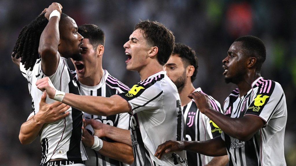 thuram juventus esultanza