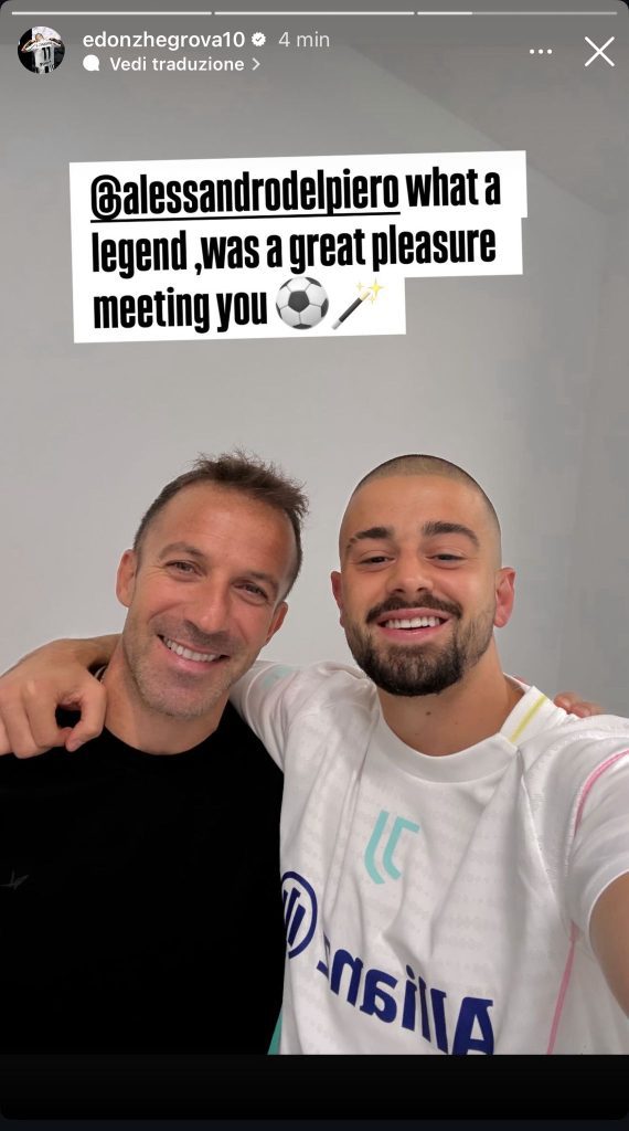 Zhegrova Juventus, i retroscena VIDEO del suo primo giorno in bianconero e quel messaggio speciale dopo l'incontro con Del Piero 36 zhegrova del piero