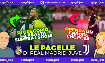 Pagelle Real Madrid Juve