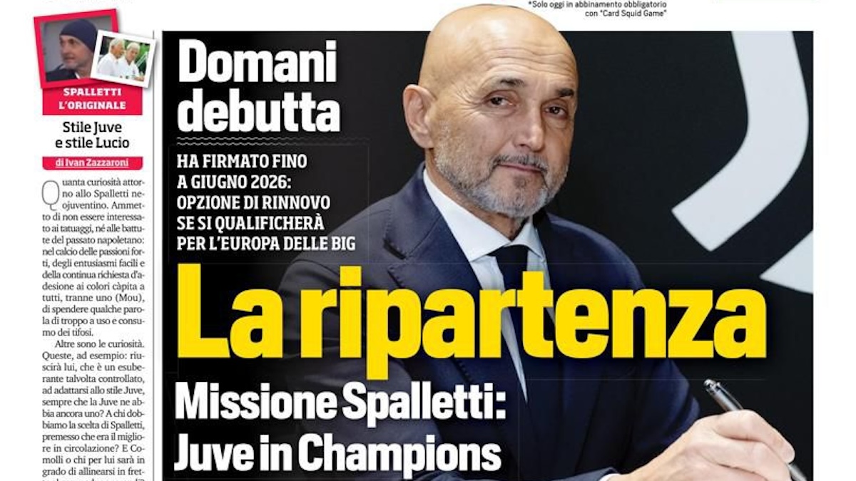 Rassegna stampa Juve: prime pagine quotidiani sportivi – 31 ottobre Rassegna stampa Juve: prime pagine quotidiani sportivi – 31 ottobre