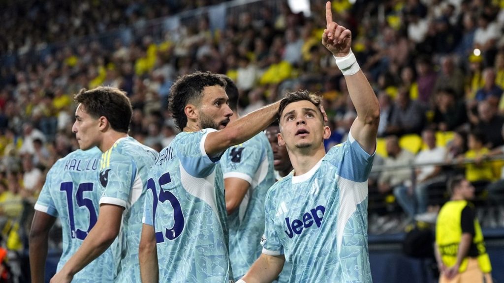 esultanza conceicao villarreal juve