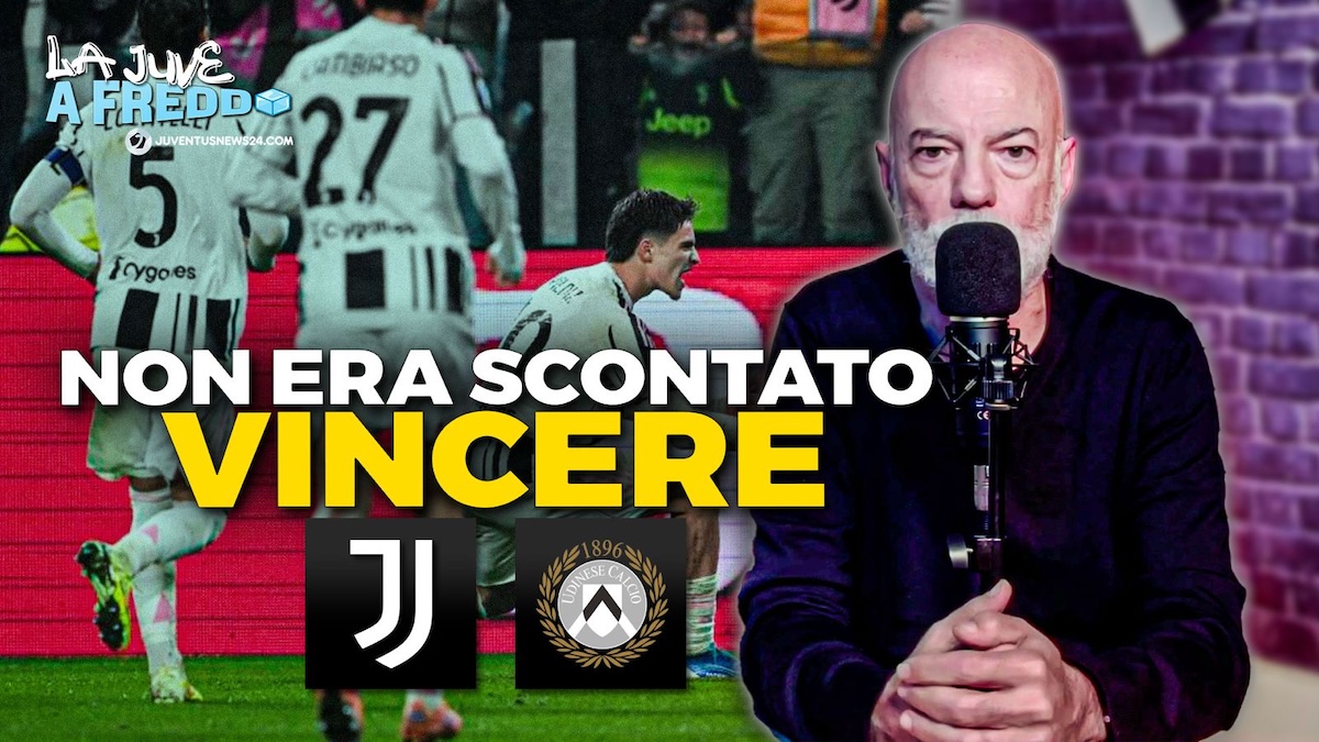 Juve Udinese 3-1: una squadra diversa, il gioco visto è stato il "trailer" per Spalletti - La Juve a freddo | VIDEO di Paolo Rossi 36 juve udinese