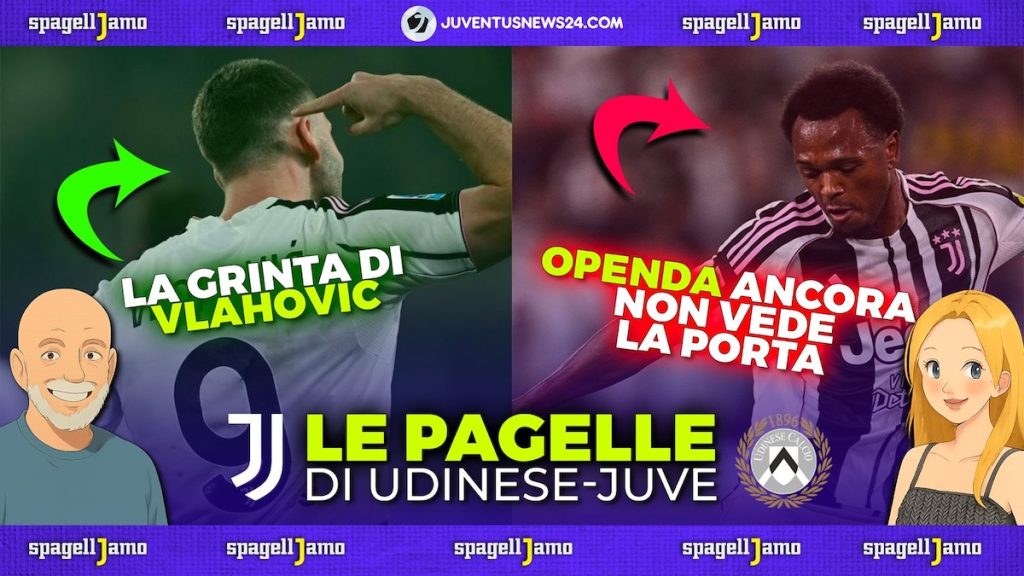 pagelle juve udinese