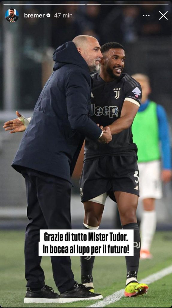 Bremer saluta Tudor dopo il suo esonero: «Grazie di tutto Mister, in bocca al lupo per il futuro». Il messaggio del difensore della Juventus - FOTO 37 tudor bremer