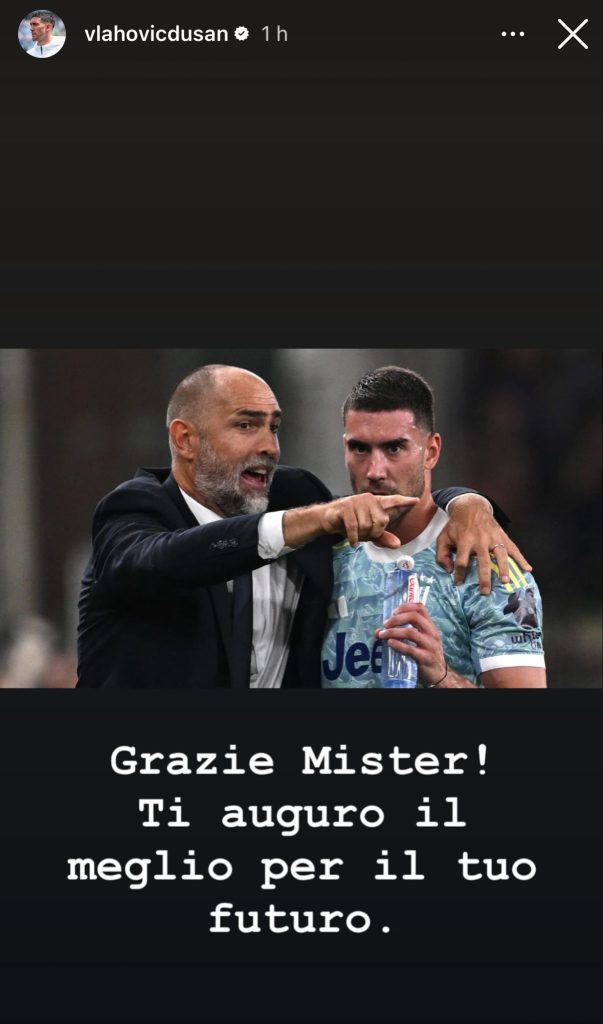 Vlahovic e quelle parole per Tudor dopo l'esonero: ha voluto salutare così l'ormai ex tecnico della Juventus. Il gesto social - FOTO 37 vlahovic tudor