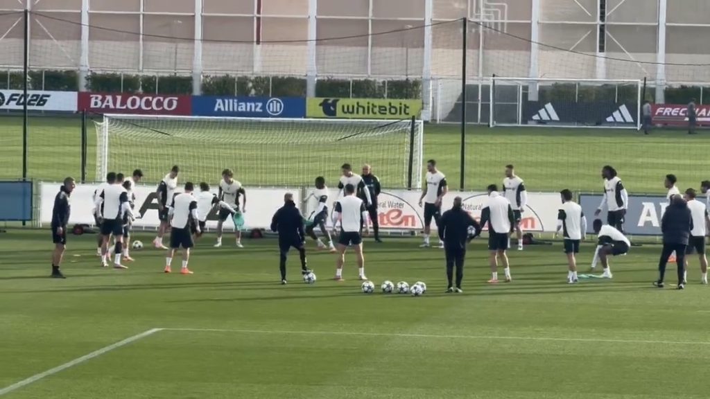 Allenamento Juve