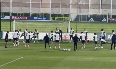 Allenamento Juve