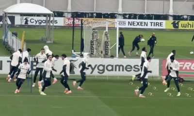 Allenamento Juve