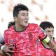 Kim Min-jae in campo con la Corea del Sud