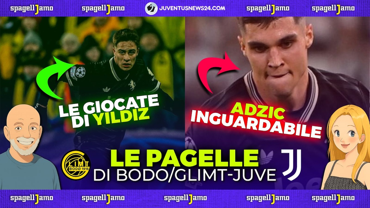 Pagelle Bodo Glimt Juve: Yildiz illumina e trascina i bianconeri, si sbloccano Openda e David. Adzic, che fatica! – VIDEO Pagelle Bodo Glimt Juve: Yildiz illumina e trascina i bianconeri, si sbloccano Openda e David. Adzic, che fatica! – VIDEO