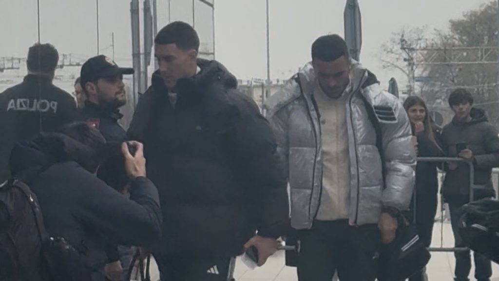 Partenza Juve