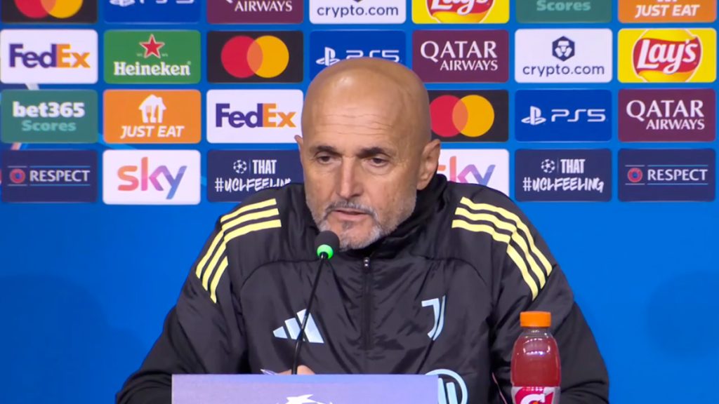 Spalletti conferenza Champions League