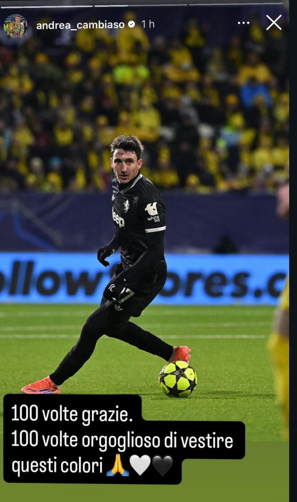 Cambiaso scoppia di orgoglio dopo le 100 presenze raggiunte con la maglia della Juventus. Il suo messaggio sui social - FOTO 37 WhatsApp Image 2025 11 26 at 14.07.58