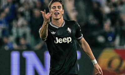 Kenan Yildiz esulta dopo un gol