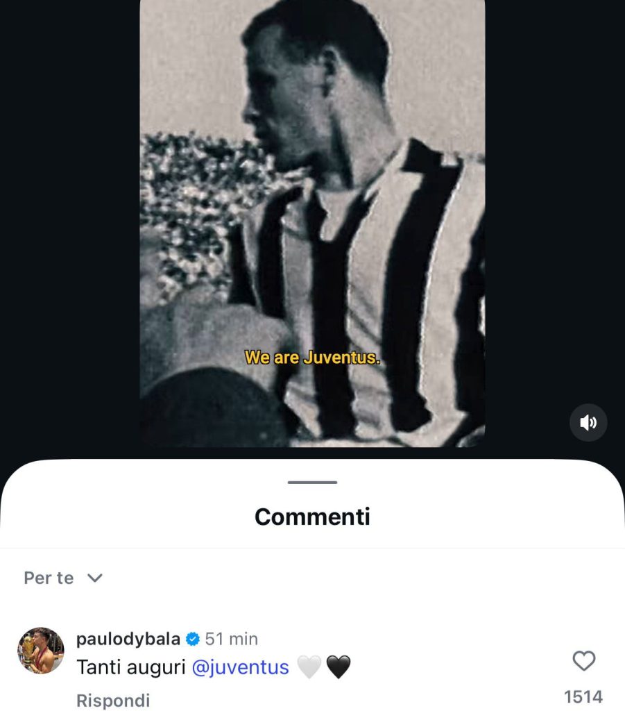 Dybala non dimentica la Juve: il gesto social per i 128 anni di storia del club bianconero. Ecco cosa ha fatto la Joya - FOTO 37 dybala