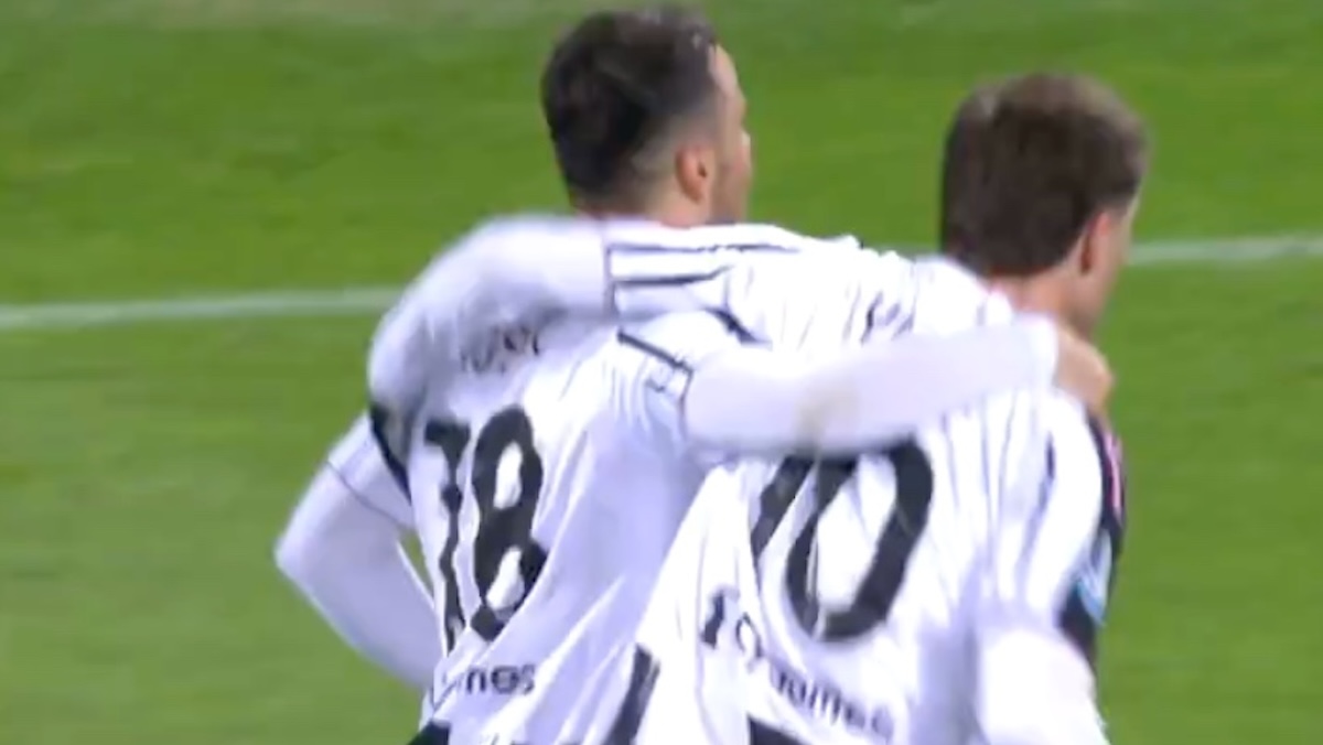 Gol Kostic: l’esterno serbo sblocca Fiorentina Juve con un diagonale potente da fuori. Premiata la scelta di Spalletti – FOTO