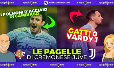 pagelle cremonese juve