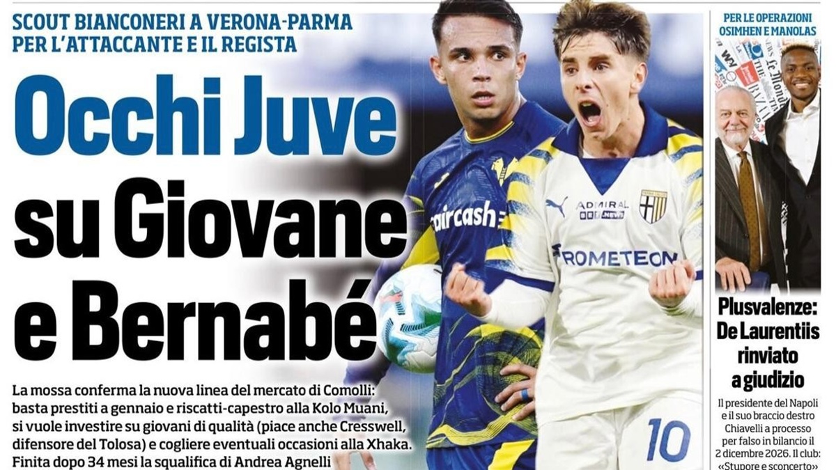 Rassegna stampa Juve: prime pagine quotidiani sportivi – 21 novembre