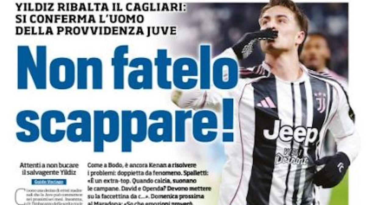 Rassegna stampa Juve: prime pagine quotidiani sportivi – 30 novembre