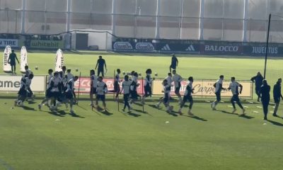 Allenamento Juve