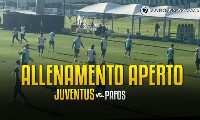 Allenamento Juve
