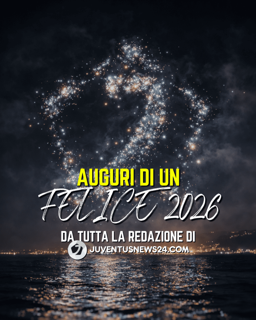 Buon anno tifosi bianconeri dalla redazione di Juventusnews24.com! 37 Calcio News 24