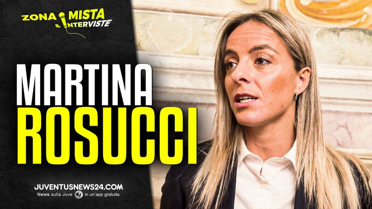 rosucci fascia da capitano sono la martina di sempre qui dal giorno 1 e i valori della juve me li porto addosso 8211 video